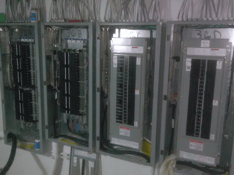 Commercial electrical panel upgrade in Dothan