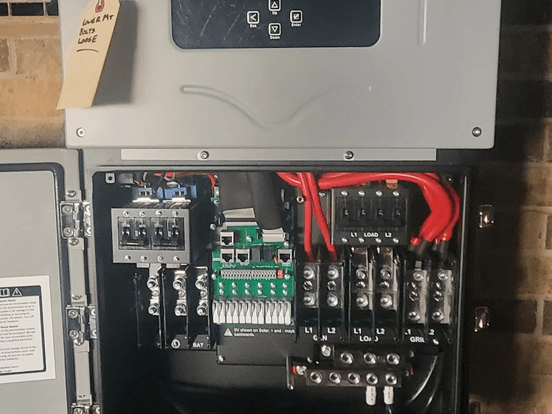 Backup power system wiring in Dothan