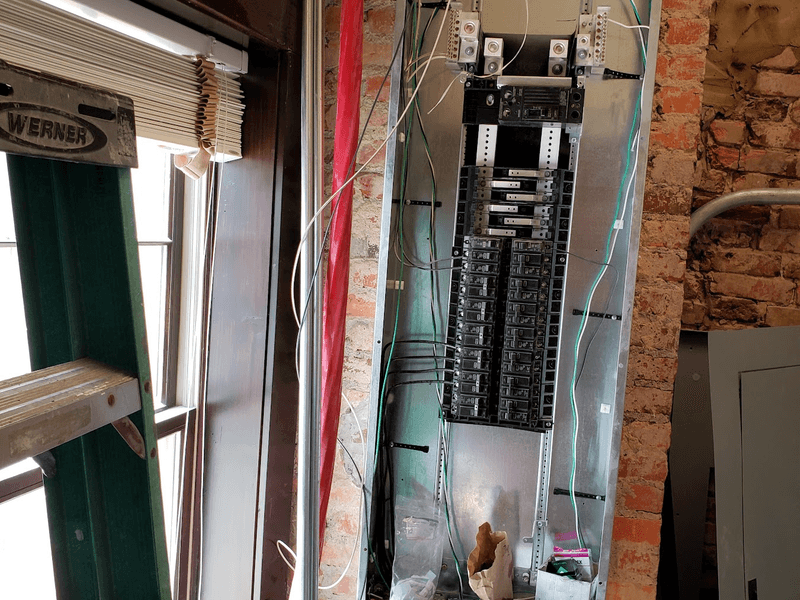 Panel rewiring during a Dothan renovation